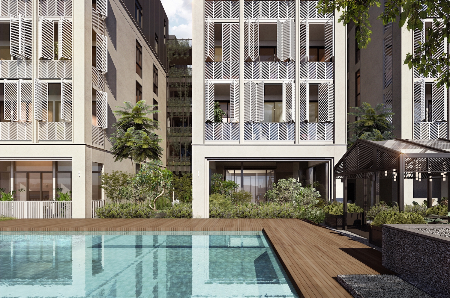 olloi has a 25m lap pool and active gym