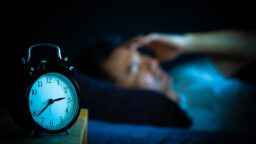 Sleeping next to a clock