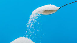 Sugar on a spoon