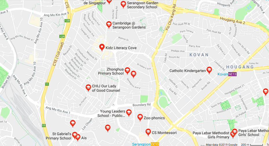 Schools-in-Serangoon