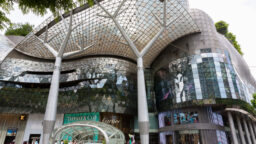 ion orchard singapore exterior showing some retail stores
