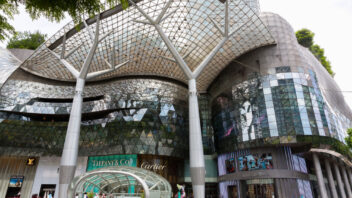 ion orchard singapore exterior showing some retail stores