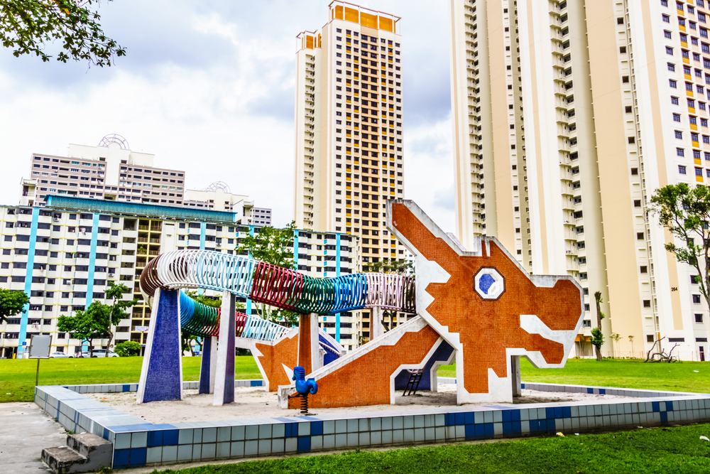 Mosaic Dragon Playground in Toa Payoh