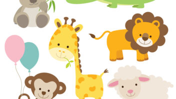 Many different animals.