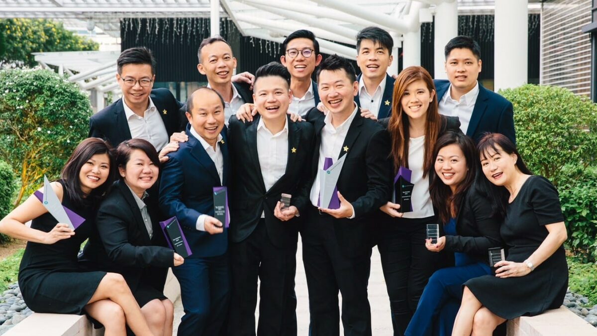 Matthias Chia with Team Genesis awarded Edmund Tie & Company's Top Team of 2017 (featured photo)