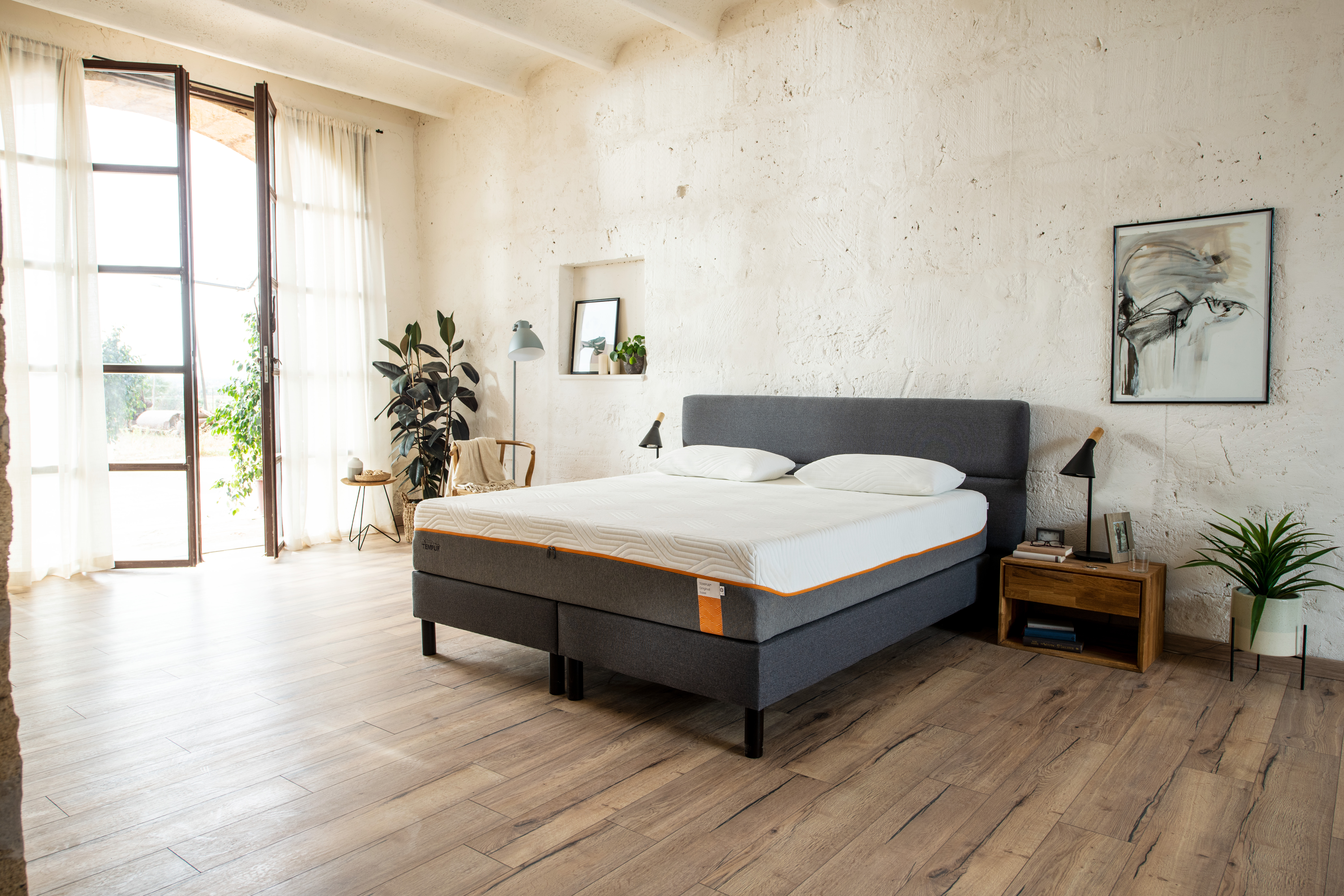 Tempur Original Mattress with CoolTouch in room