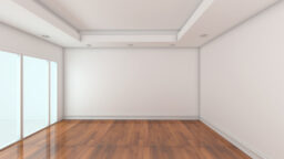 An empty room.