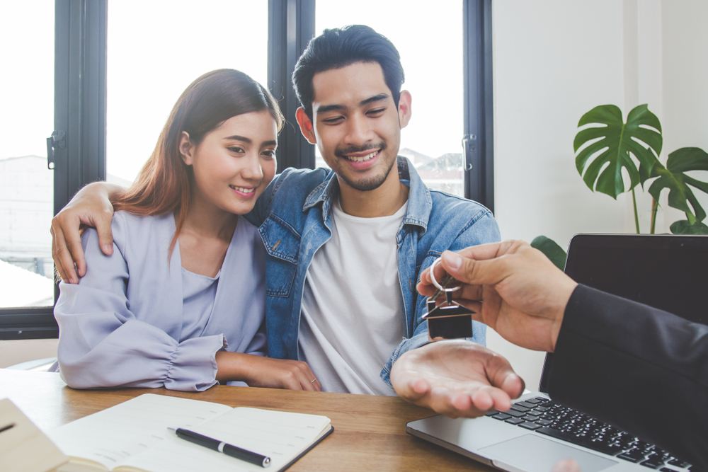 Couple Buying New Property in Singapore