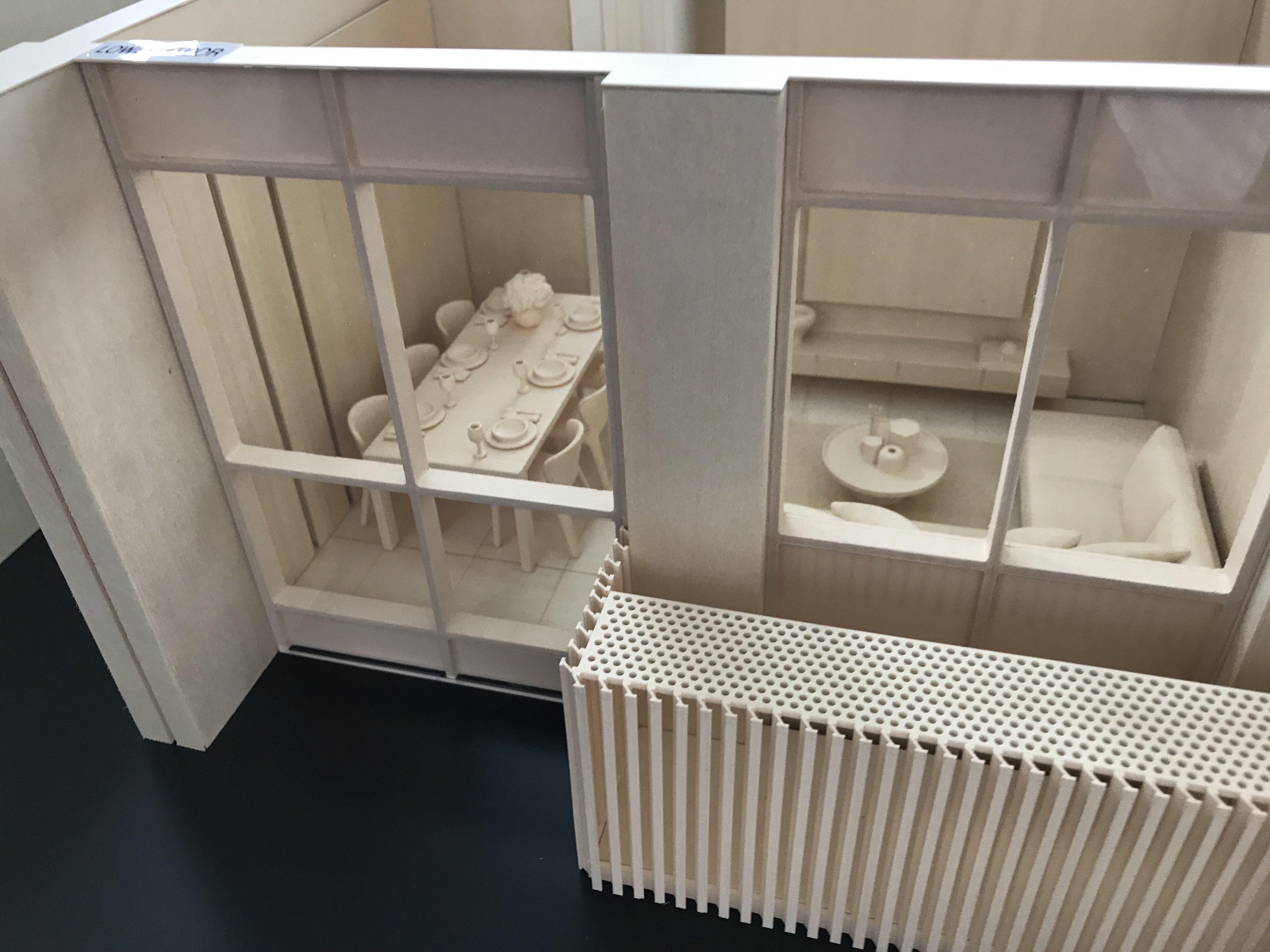 Wooden model of Midtown