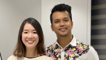 Grace Cheong and Azhar Sulaiman