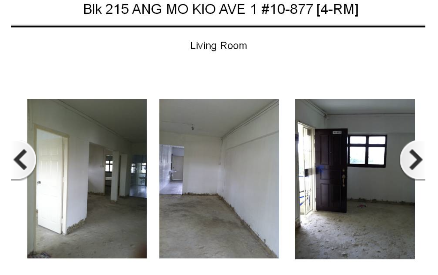 hdb open booking of flats interior condition