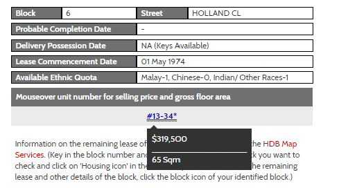 hdb open booking of flats holland close