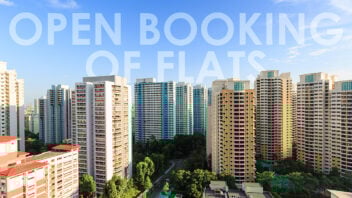 open booking of flats