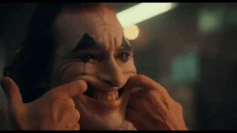 joker smile gif