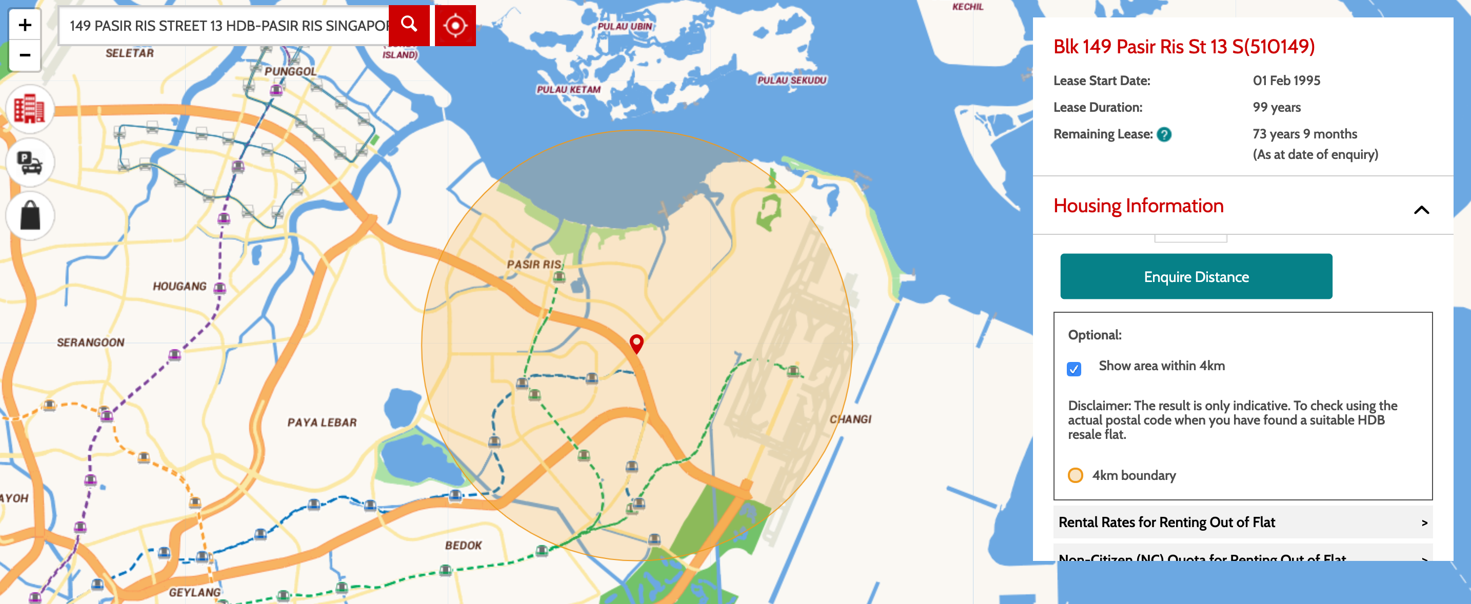 HDB Map Services