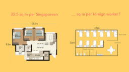 foreign worker living space singapore hdb