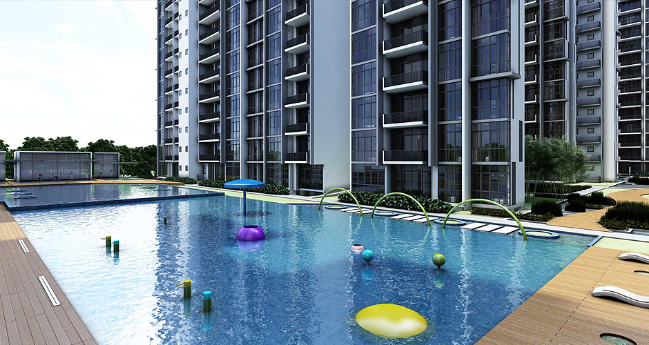 La Fiesta condo in Sengkang