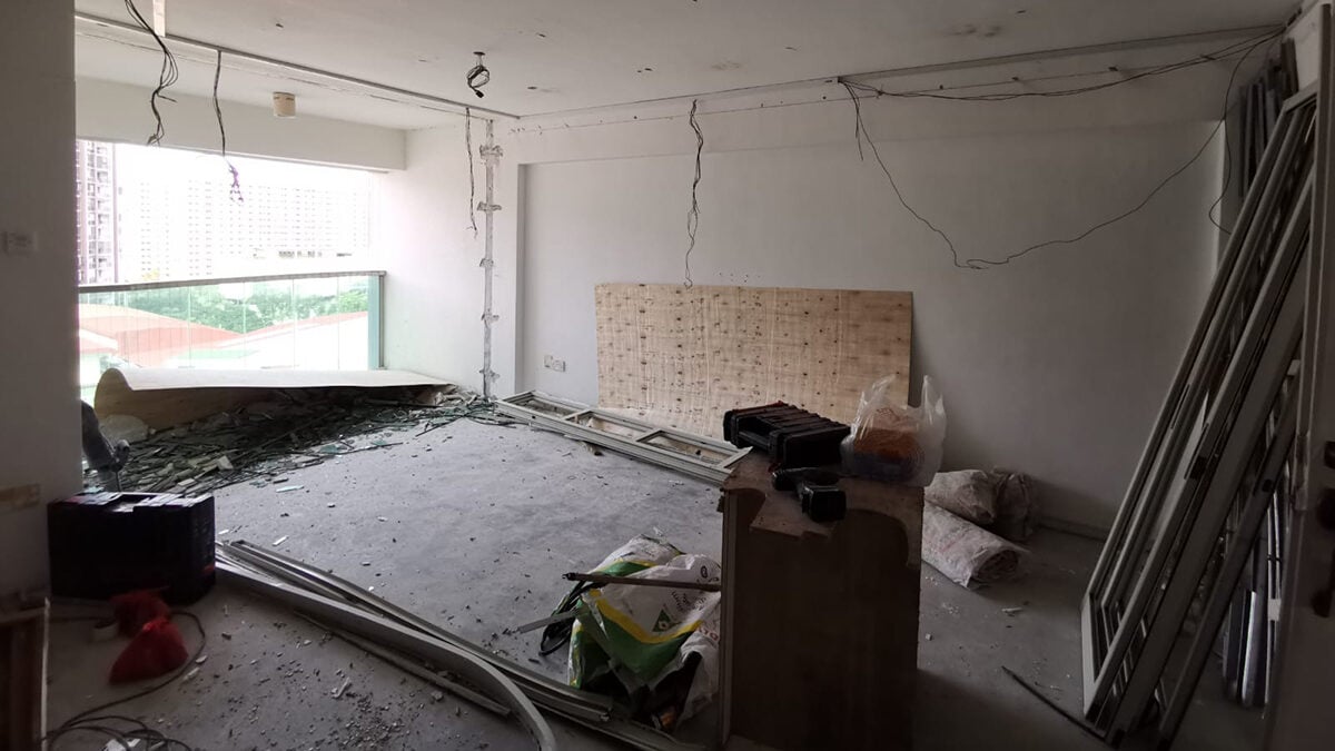 renovation issues hdb punggol circuit breaker
