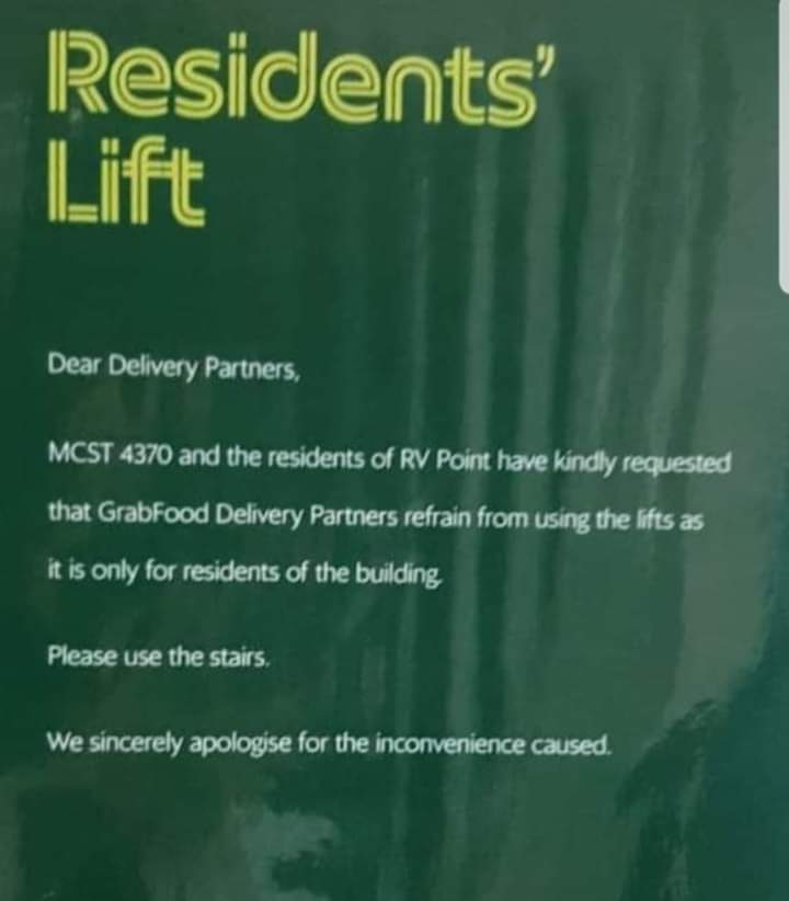 rv point delivery rider grabfood ban lift
