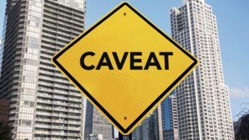 lodging a caveat property transaction