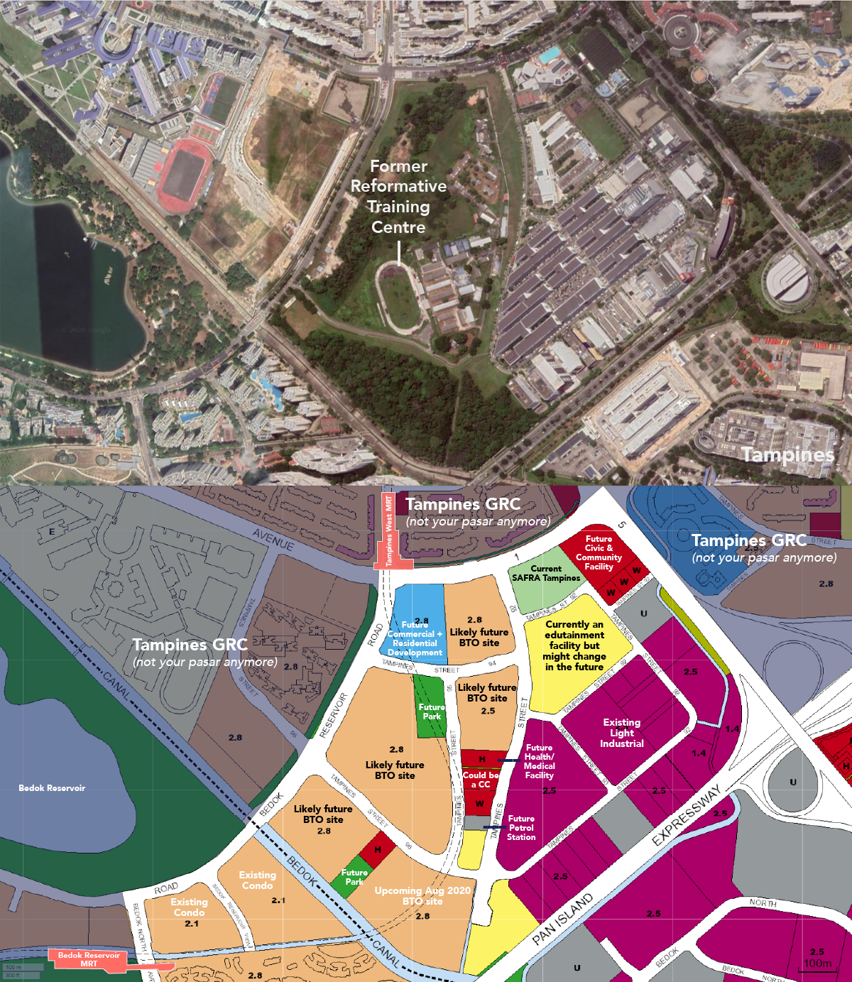 east coast plan tampines ura master plan