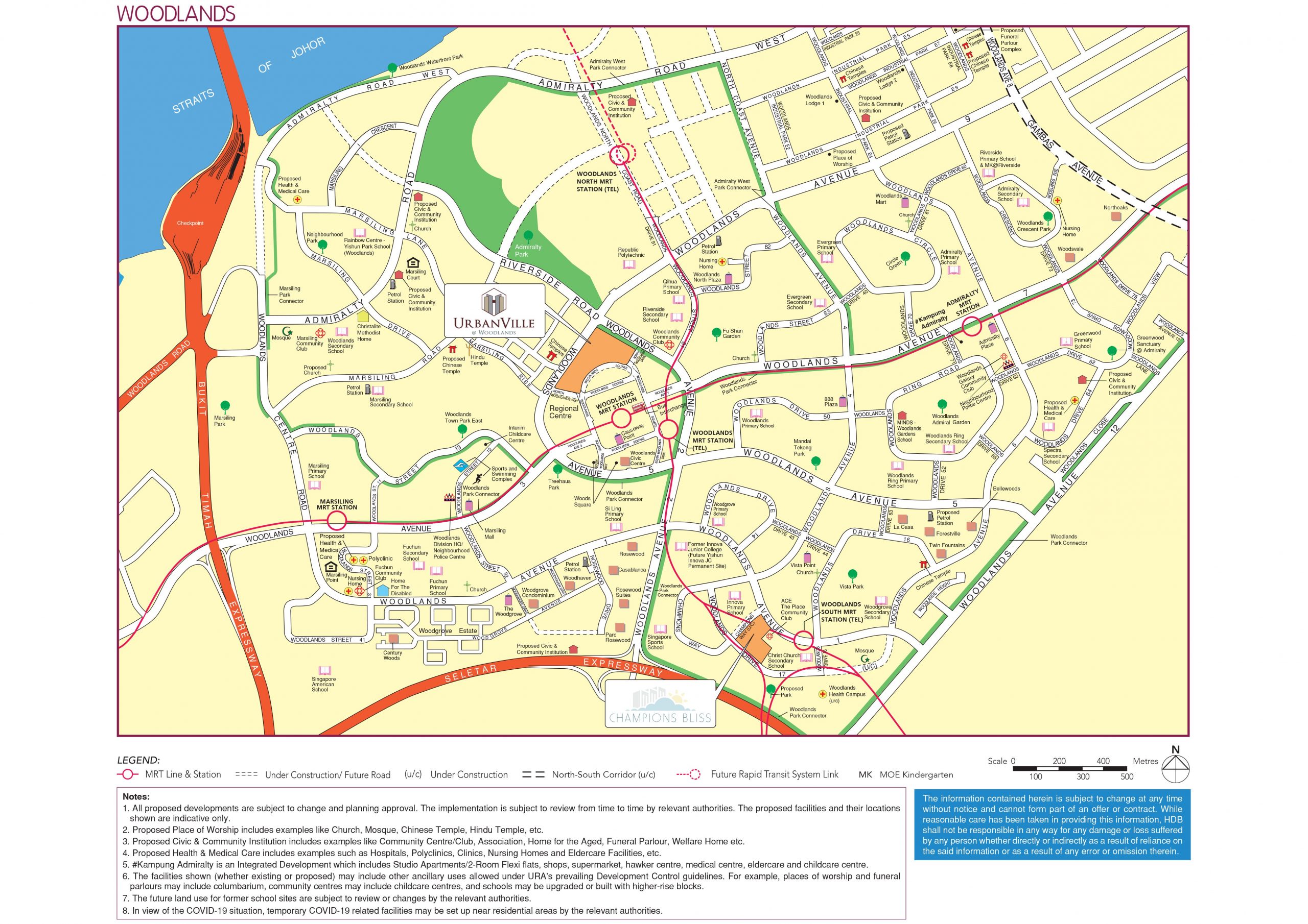 aug 2020 hdb bto map woodlands urbanville champions bliss
