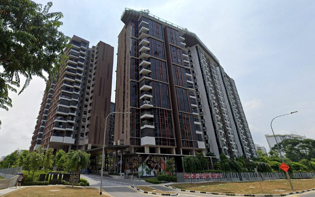 sims urban oasis condo facade