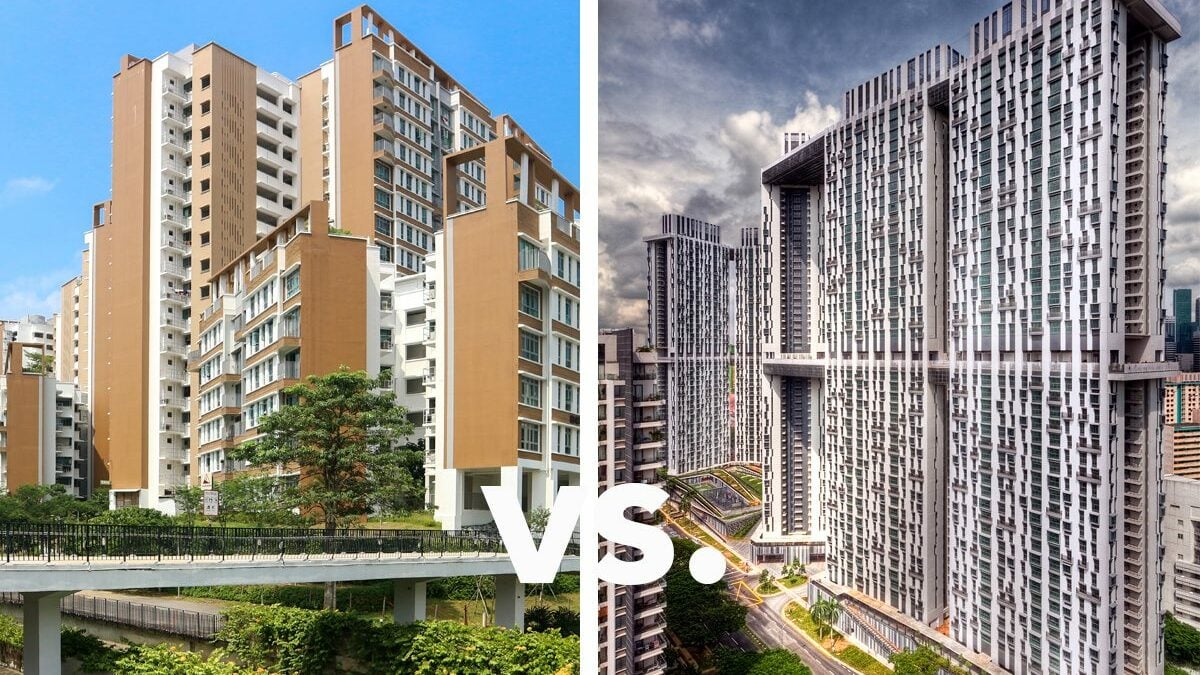what is non mature estates mature estates hdb
