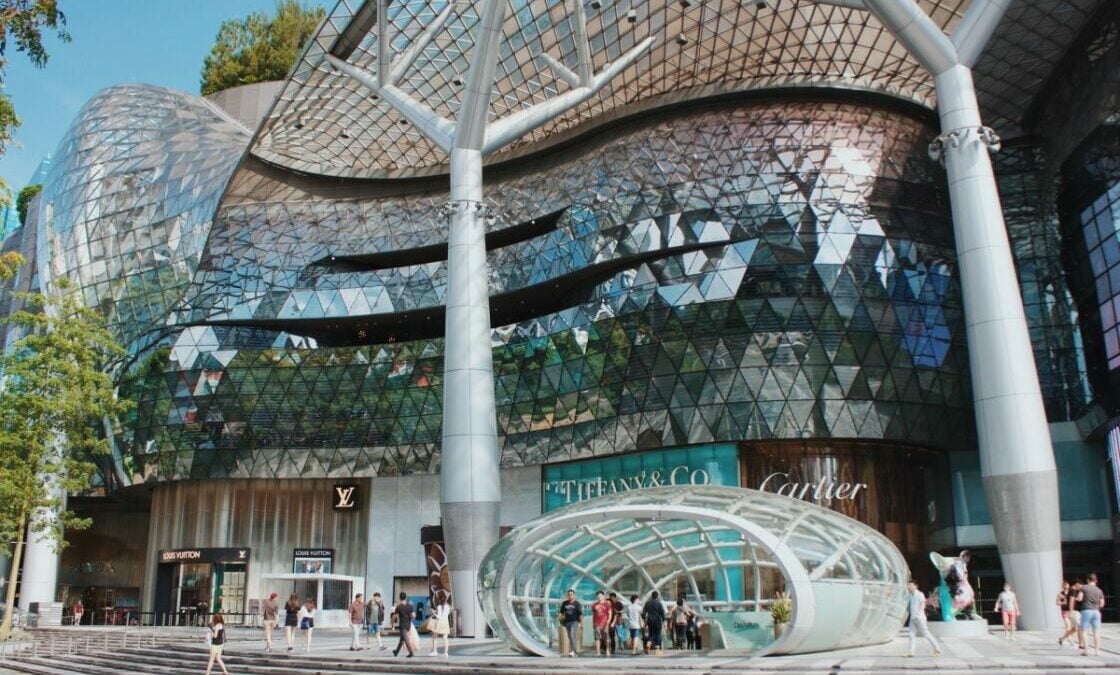 Ion Orchard, a shopping mall that's near the Thomson-East Coast Line