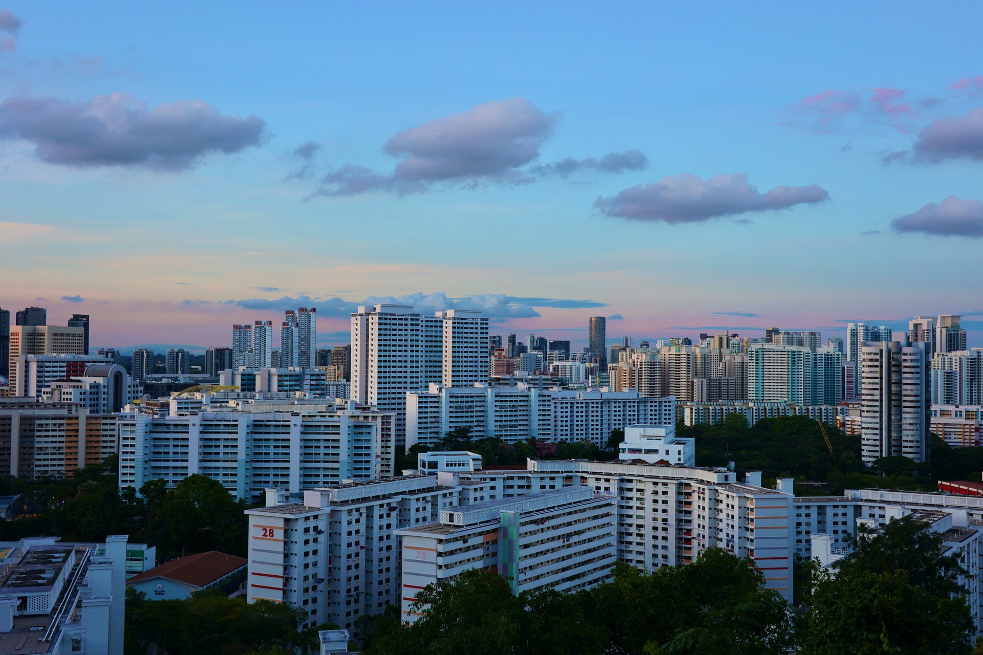 HDB and condos in Singapore