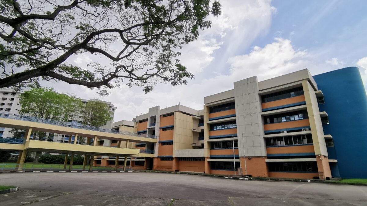 Former Moulmein Primary School at Jalan Rajah