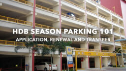 HDB season parking header