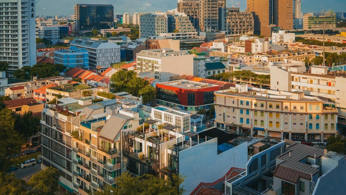 High-rise housing in Singapore