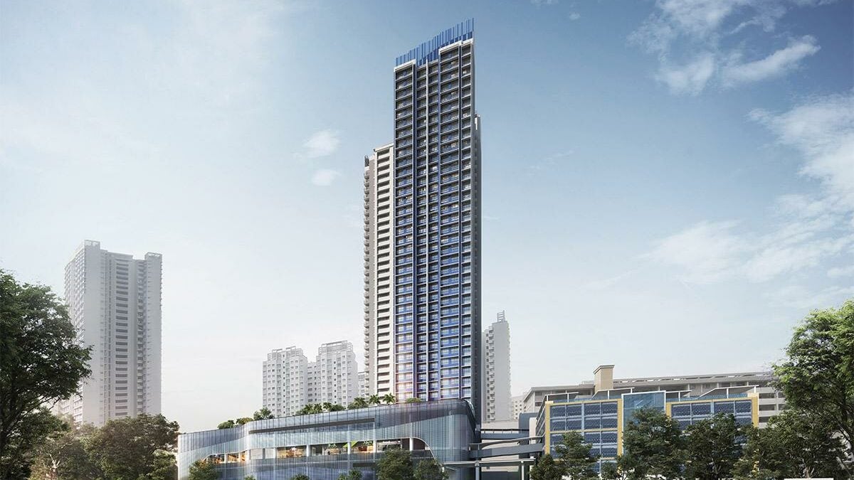Artist impression of Telok Blangah Beacon, May 2021 Bukit Merah BTO