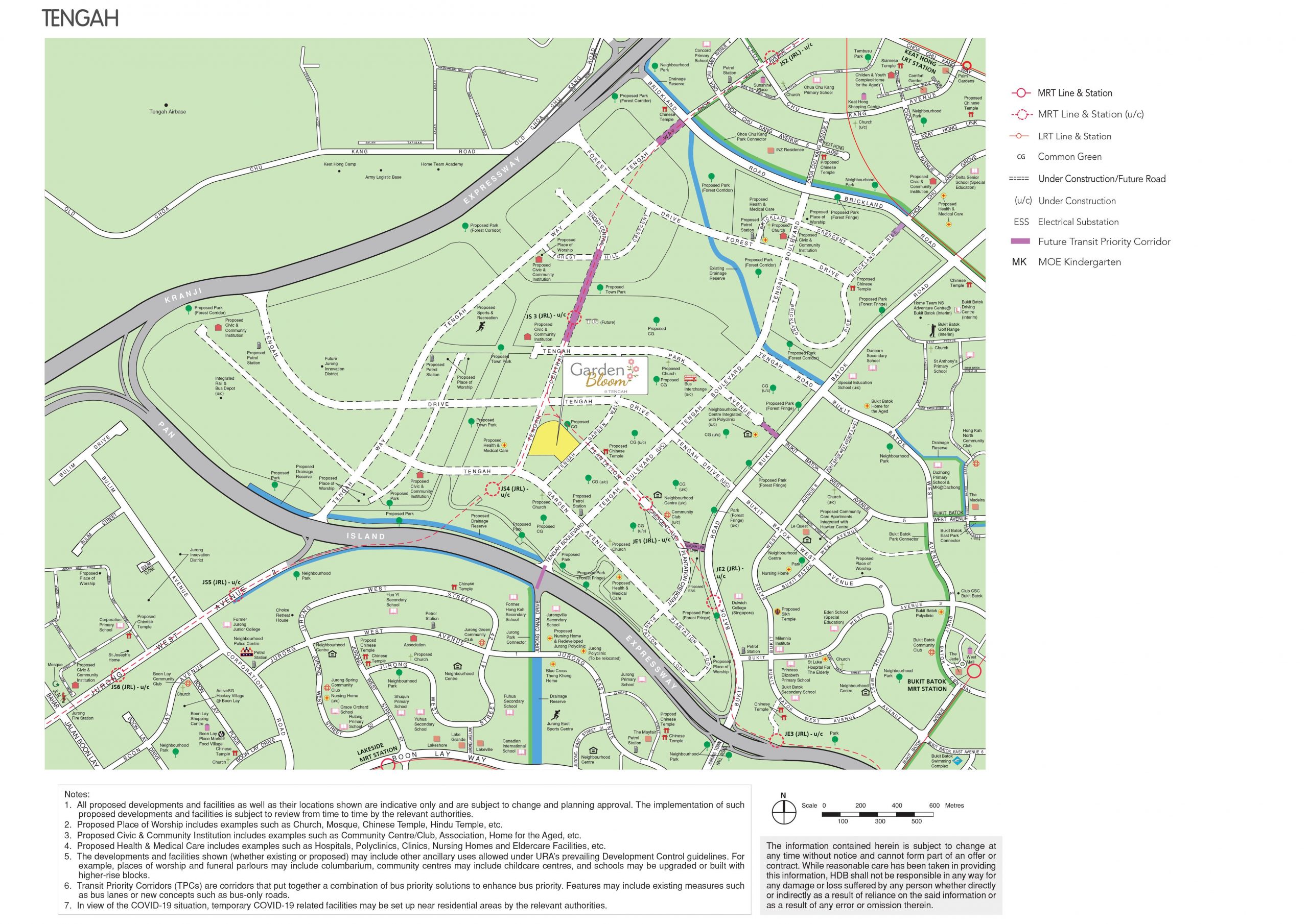 May 2021 Tengah BTO full map