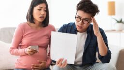 Couple stressed by the increased rent