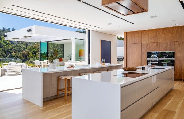 Kitchen of John Legend and Chrissy Teigen's house