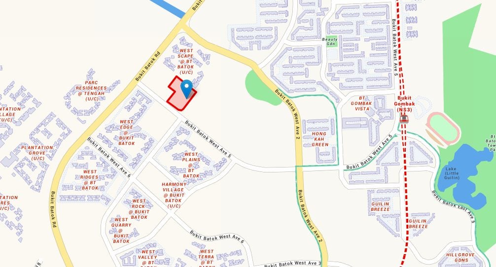 Bukit Batok West Avenue 8 site