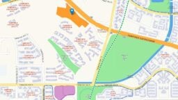 Map of Tampines Street 62 Parcel B EC site