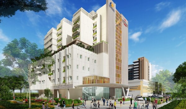 Artist's impression of Kallang Polyclinic