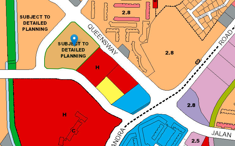 URA master plan of Queenstown