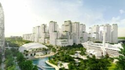 Artist's impression of Jurong Lake District