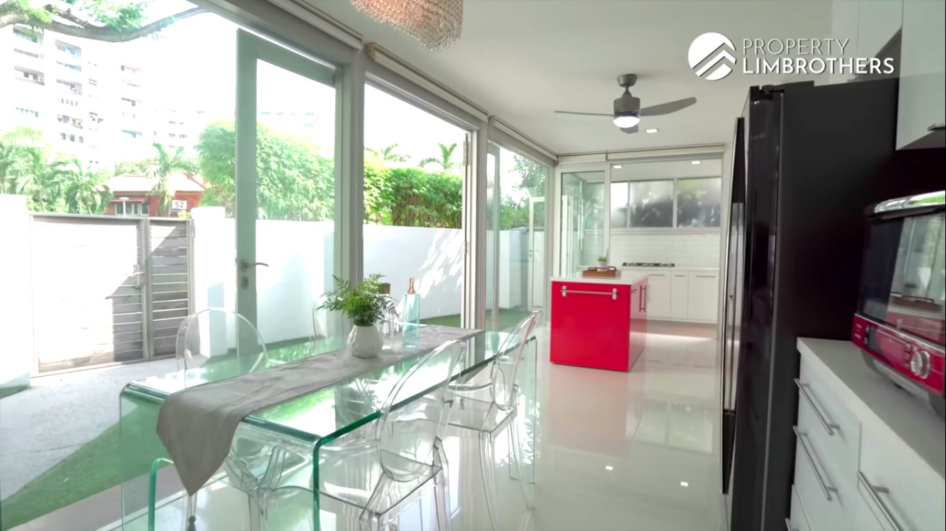 Kitchen of the Whampoa terrace house