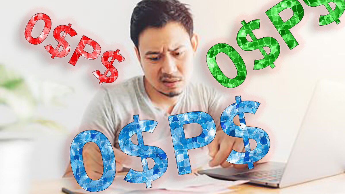 0$P$ man under stress to pay debt
