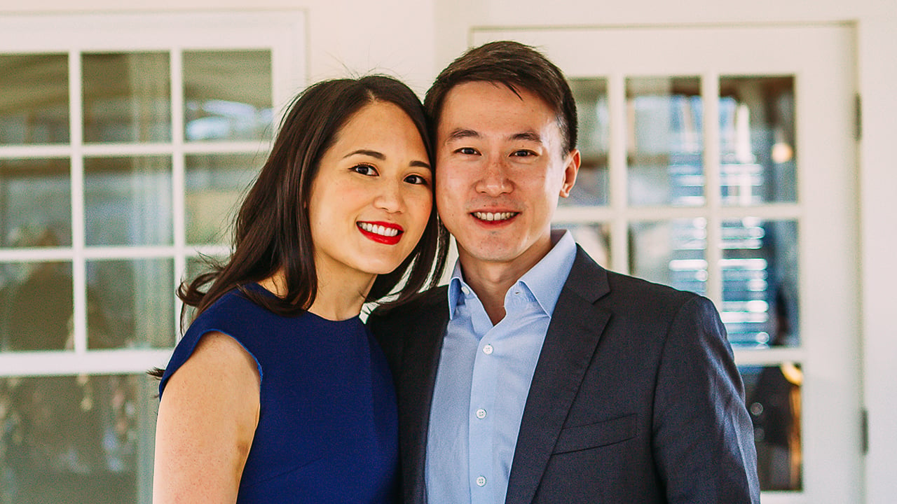 TikTok CEO Chew Shou Zi and wife