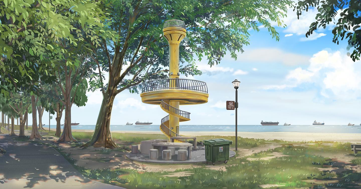 East Coast Park animated still