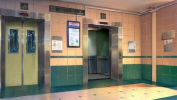 HDB Void Deck Lift Lobby animated still