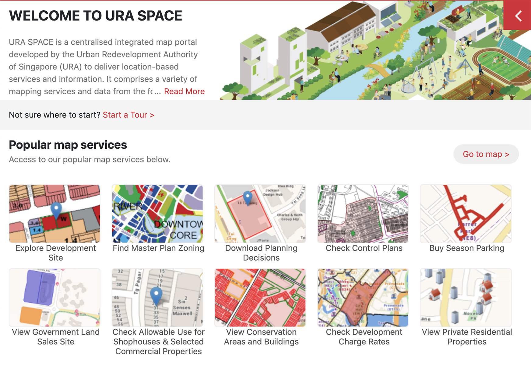 URA space