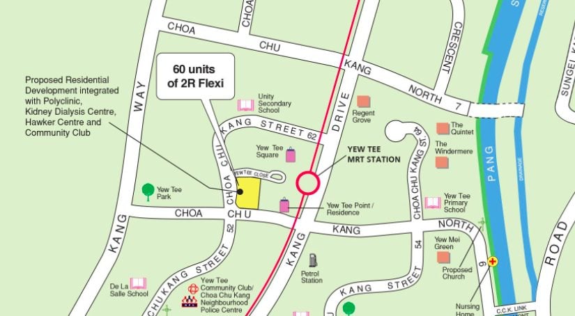 November 2021 Choa Chu Kang BTO map