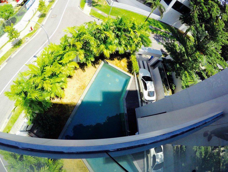 Pool view of Sembawang landed house